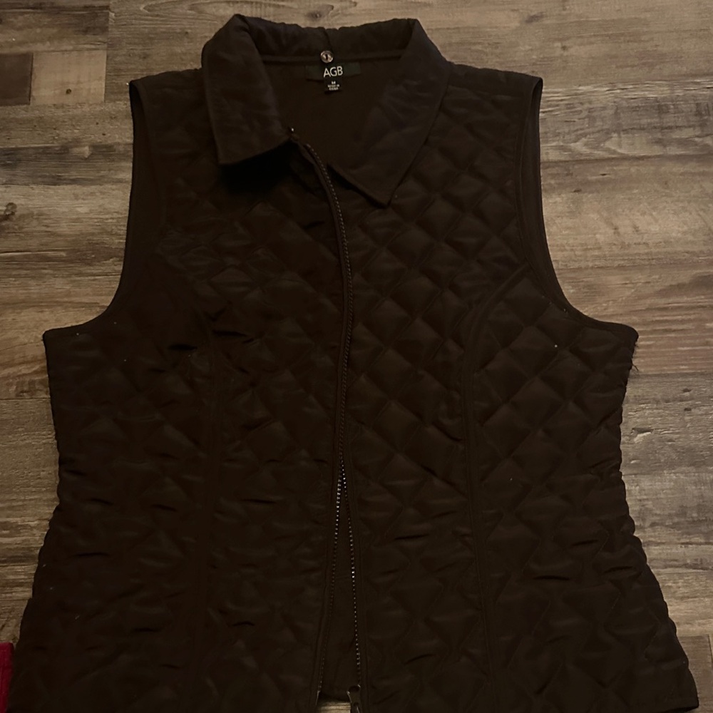 ACB Chocolate Brown Quilted Vest